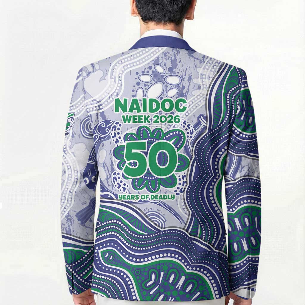 New Zealand Warriors NAIDOC Week 2026 Blazer First Nations of Australia Aboriginal Mascot Rugby