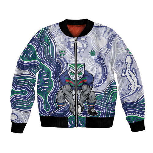 New Zealand Warriors NAIDOC Week 2026 Bomber Jacket First Nations of Australia Aboriginal Mascot Rugby