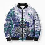 New Zealand Warriors NAIDOC Week 2026 Bomber Puffer Jacket First Nations of Australia Aboriginal Mascot Rugby