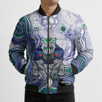New Zealand Warriors NAIDOC Week 2026 Bomber Puffer Jacket First Nations of Australia Aboriginal Mascot Rugby
