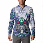 New Zealand Warriors NAIDOC Week 2026 Button Sweatshirt First Nations of Australia Aboriginal Mascot Rugby