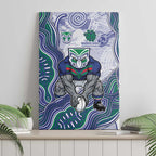 New Zealand Warriors NAIDOC Week 2026 Canvas Wall Art First Nations of Australia Aboriginal Mascot Rugby