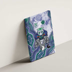 New Zealand Warriors NAIDOC Week 2026 Canvas Wall Art First Nations of Australia Aboriginal Mascot Rugby