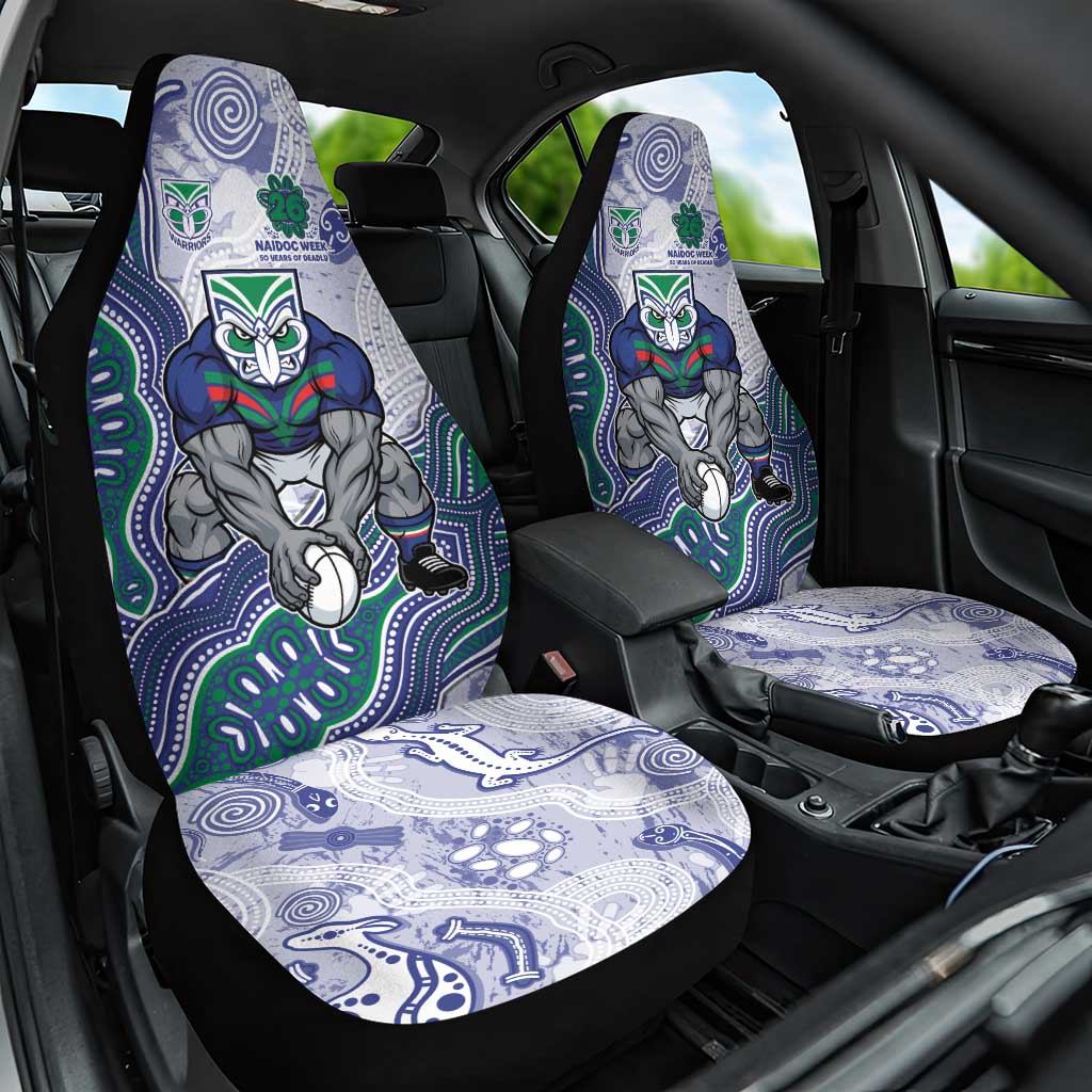 New Zealand Warriors NAIDOC Week 2026 Car Seat Cover First Nations of Australia Aboriginal Mascot Rugby