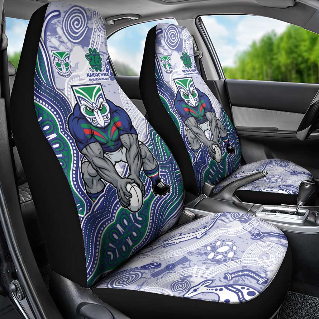 New Zealand Warriors NAIDOC Week 2026 Car Seat Cover First Nations of Australia Aboriginal Mascot Rugby