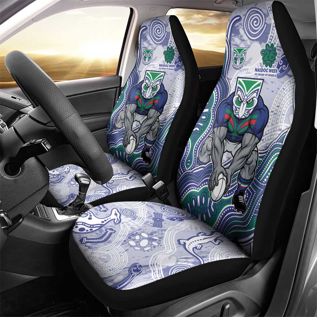 New Zealand Warriors NAIDOC Week 2026 Car Seat Cover First Nations of Australia Aboriginal Mascot Rugby