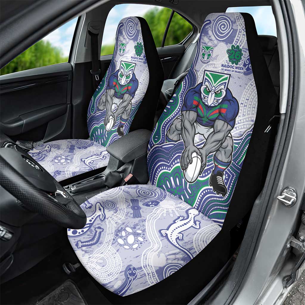 New Zealand Warriors NAIDOC Week 2026 Car Seat Cover First Nations of Australia Aboriginal Mascot Rugby