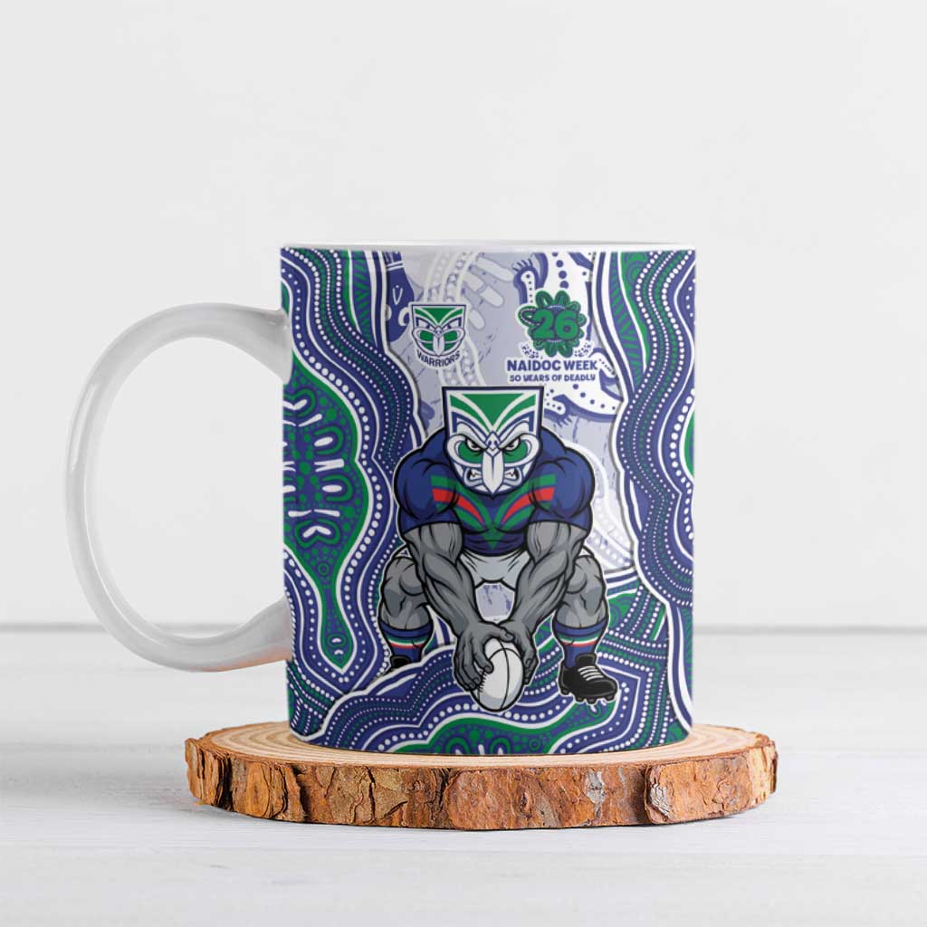 New Zealand Warriors NAIDOC Week 2026 Ceramic Mug First Nations of Australia Aboriginal Mascot Rugby