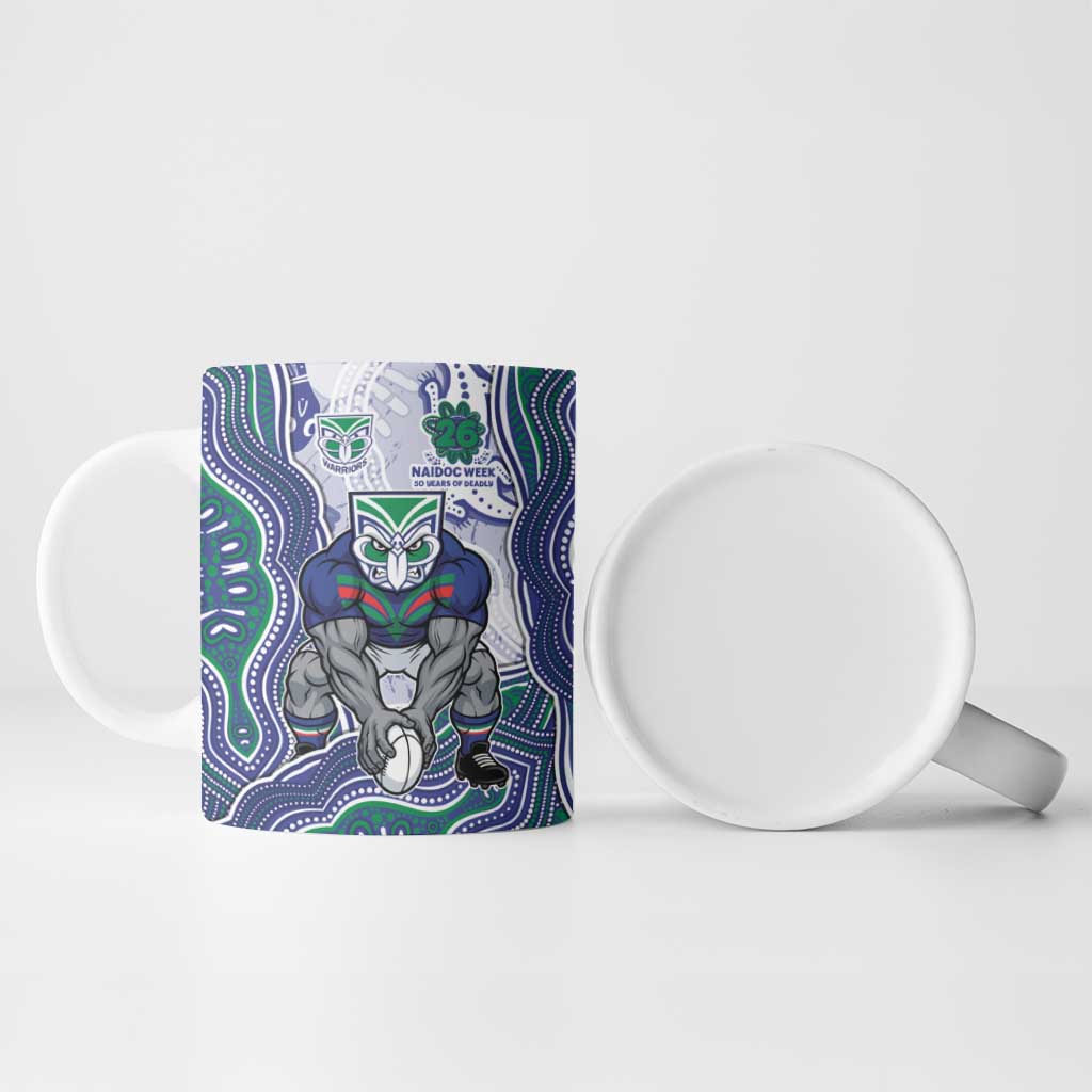 New Zealand Warriors NAIDOC Week 2026 Ceramic Mug First Nations of Australia Aboriginal Mascot Rugby