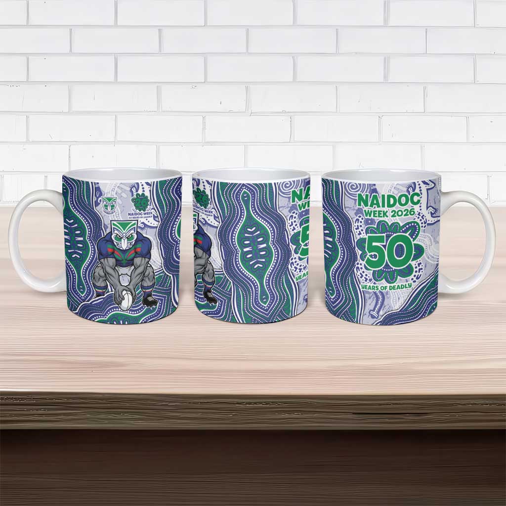 New Zealand Warriors NAIDOC Week 2026 Ceramic Mug First Nations of Australia Aboriginal Mascot Rugby