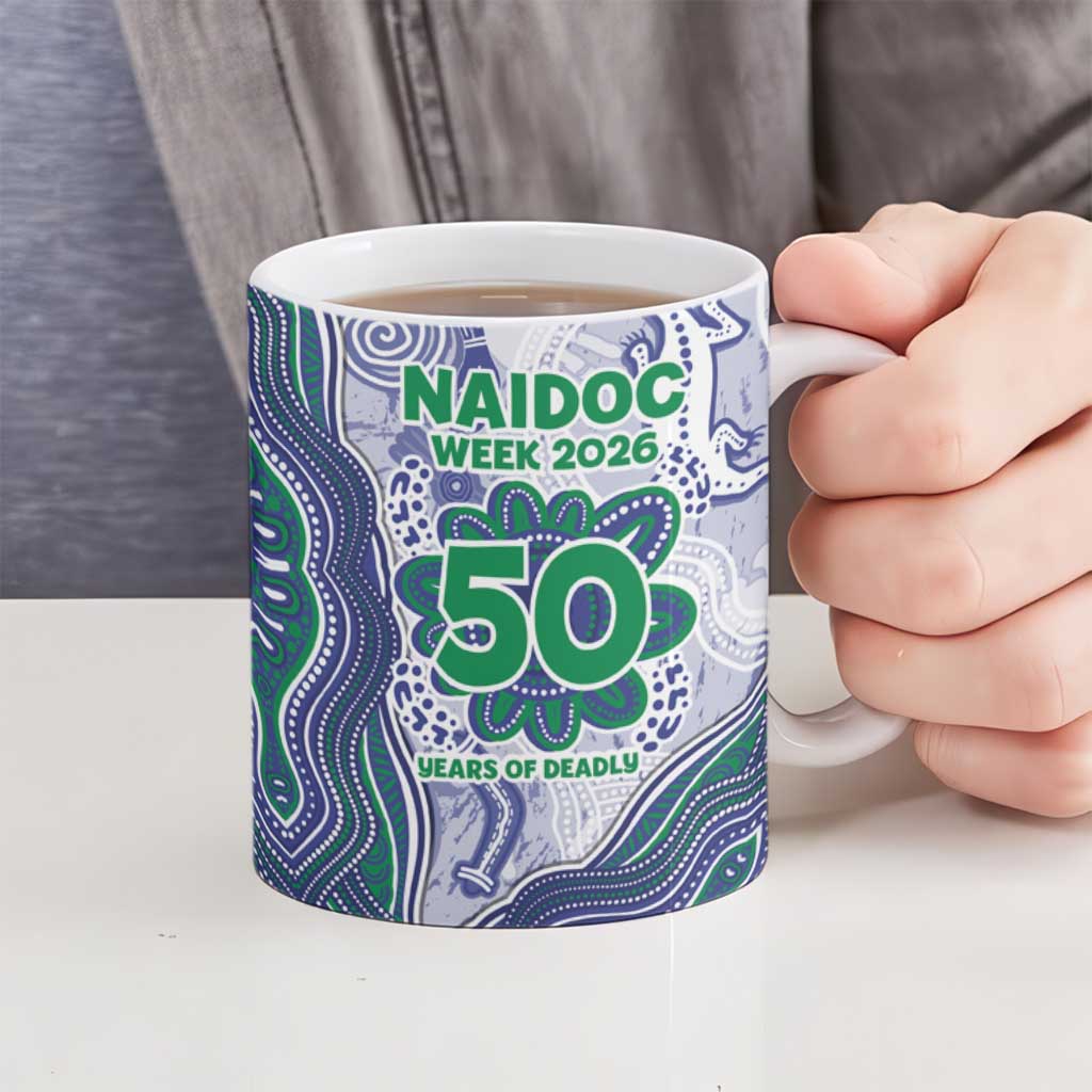 New Zealand Warriors NAIDOC Week 2026 Ceramic Mug First Nations of Australia Aboriginal Mascot Rugby