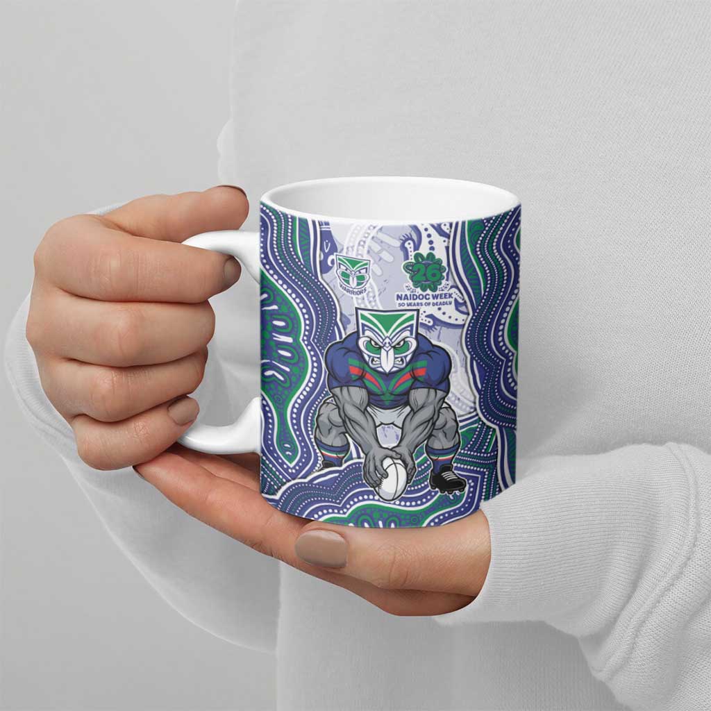 New Zealand Warriors NAIDOC Week 2026 Ceramic Mug First Nations of Australia Aboriginal Mascot Rugby