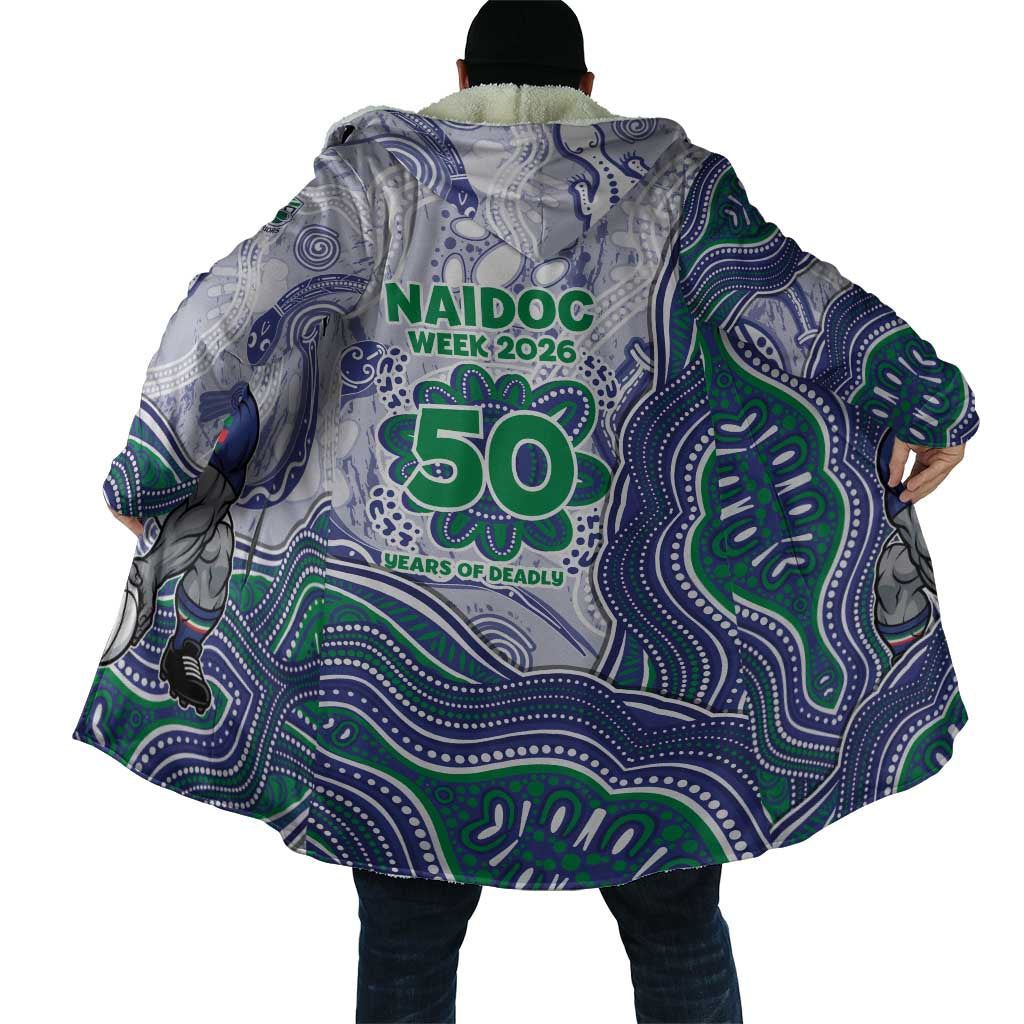 New Zealand Warriors NAIDOC Week 2026 Cloak First Nations of Australia Aboriginal Mascot Rugby
