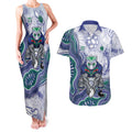 New Zealand Warriors NAIDOC Week 2026 Couples Matching Tank Maxi Dress and Hawaiian Shirt First Nations of Australia Aboriginal Mascot Rugby