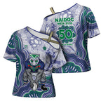 New Zealand Warriors NAIDOC Week 2026 Cross Shoulder Shirt First Nations of Australia Aboriginal Mascot Rugby