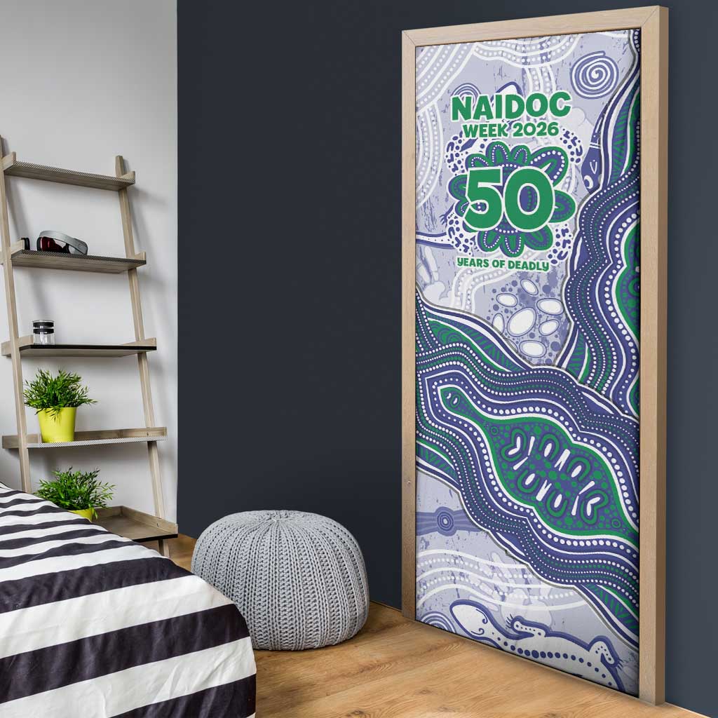 New Zealand Warriors NAIDOC Week 2026 Door Cover First Nations of Australia Aboriginal Mascot Rugby