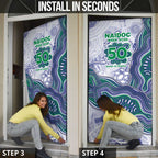 New Zealand Warriors NAIDOC Week 2026 Door Cover First Nations of Australia Aboriginal Mascot Rugby