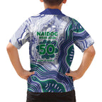 New Zealand Warriors NAIDOC Week 2026 Family Matching Off Shoulder Short Dress and Hawaiian Shirt First Nations of Australia Aboriginal Mascot Rugby