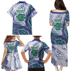 New Zealand Warriors NAIDOC Week 2026 Family Matching Puletasi and Hawaiian Shirt First Nations of Australia Aboriginal Mascot Rugby