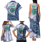 New Zealand Warriors NAIDOC Week 2026 Family Matching Tank Maxi Dress and Hawaiian Shirt First Nations of Australia Aboriginal Mascot Rugby
