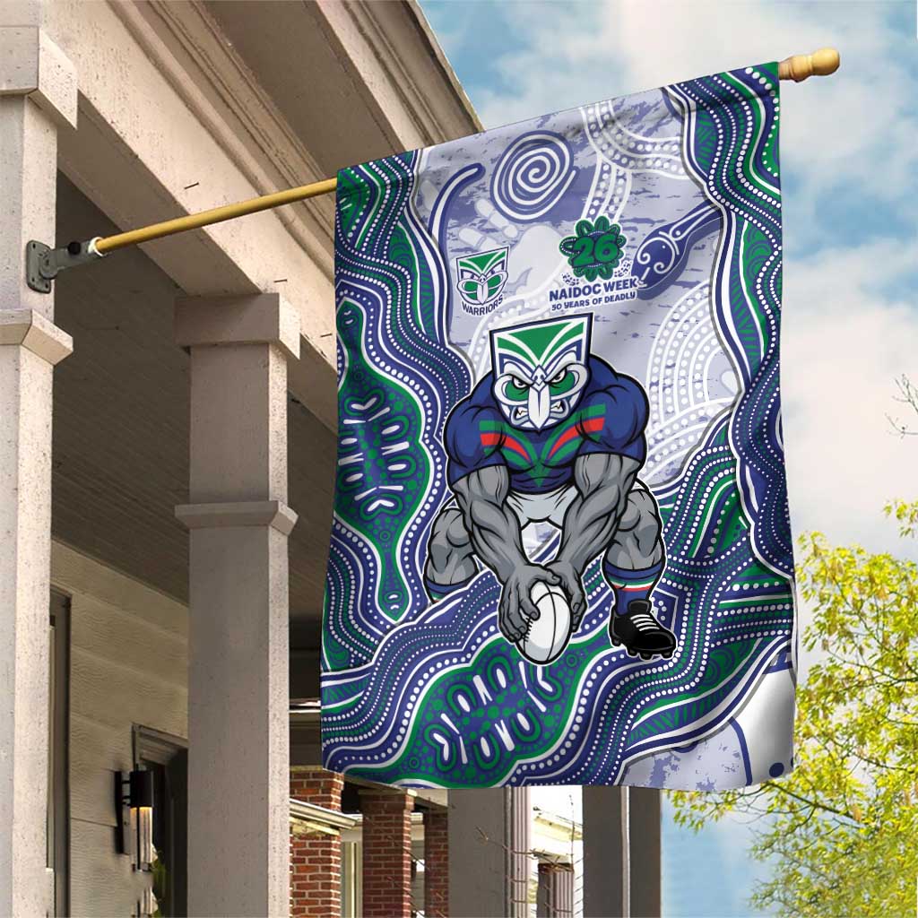 New Zealand Warriors NAIDOC Week 2026 Garden Flag First Nations of Australia Aboriginal Mascot Rugby