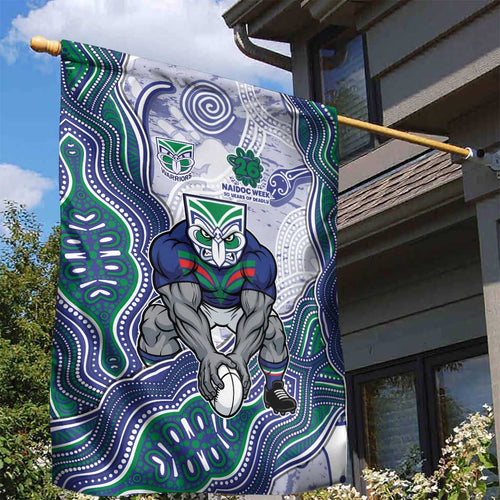 New Zealand Warriors NAIDOC Week 2026 Garden Flag First Nations of Australia Aboriginal Mascot Rugby