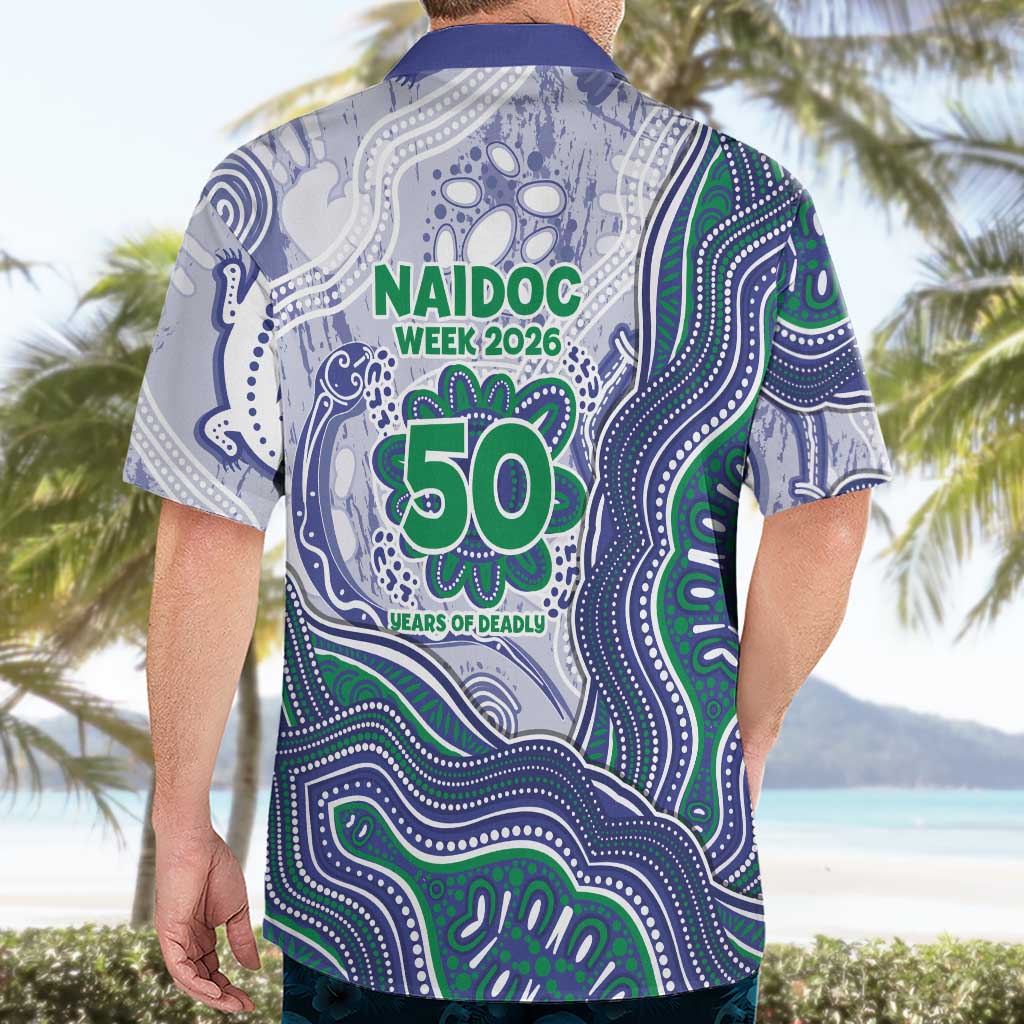 New Zealand Warriors NAIDOC Week 2026 Hawaiian Shirt First Nations of Australia Aboriginal Mascot Rugby