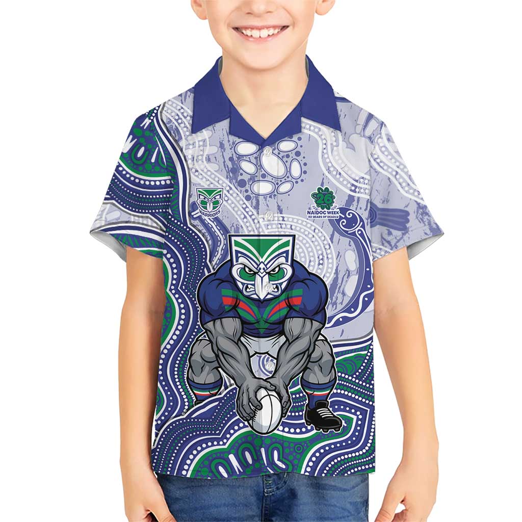 New Zealand Warriors NAIDOC Week 2026 Hawaiian Shirt First Nations of Australia Aboriginal Mascot Rugby