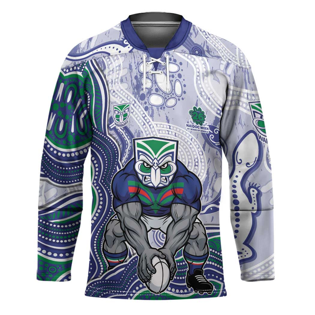 New Zealand Warriors NAIDOC Week 2026 Hockey Jersey First Nations of Australia Aboriginal Mascot Rugby