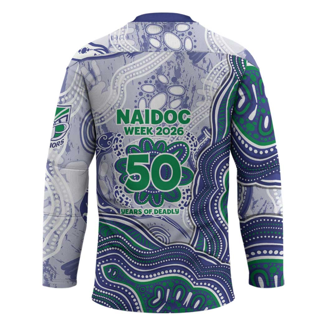 New Zealand Warriors NAIDOC Week 2026 Hockey Jersey First Nations of Australia Aboriginal Mascot Rugby