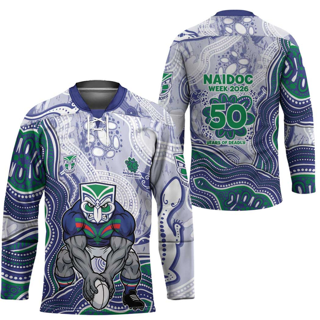 New Zealand Warriors NAIDOC Week 2026 Hockey Jersey First Nations of Australia Aboriginal Mascot Rugby