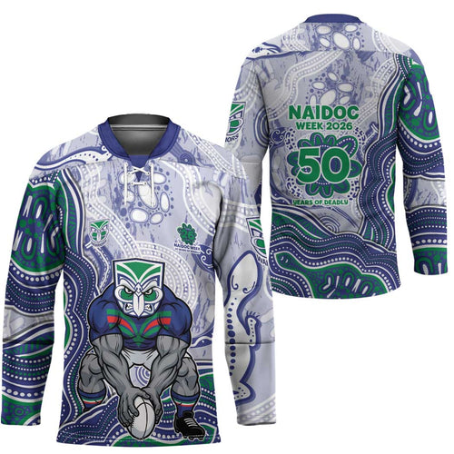 New Zealand Warriors NAIDOC Week 2026 Hockey Jersey First Nations of Australia Aboriginal Mascot Rugby
