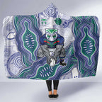 New Zealand Warriors NAIDOC Week 2026 Hooded Blanket First Nations of Australia Aboriginal Mascot Rugby