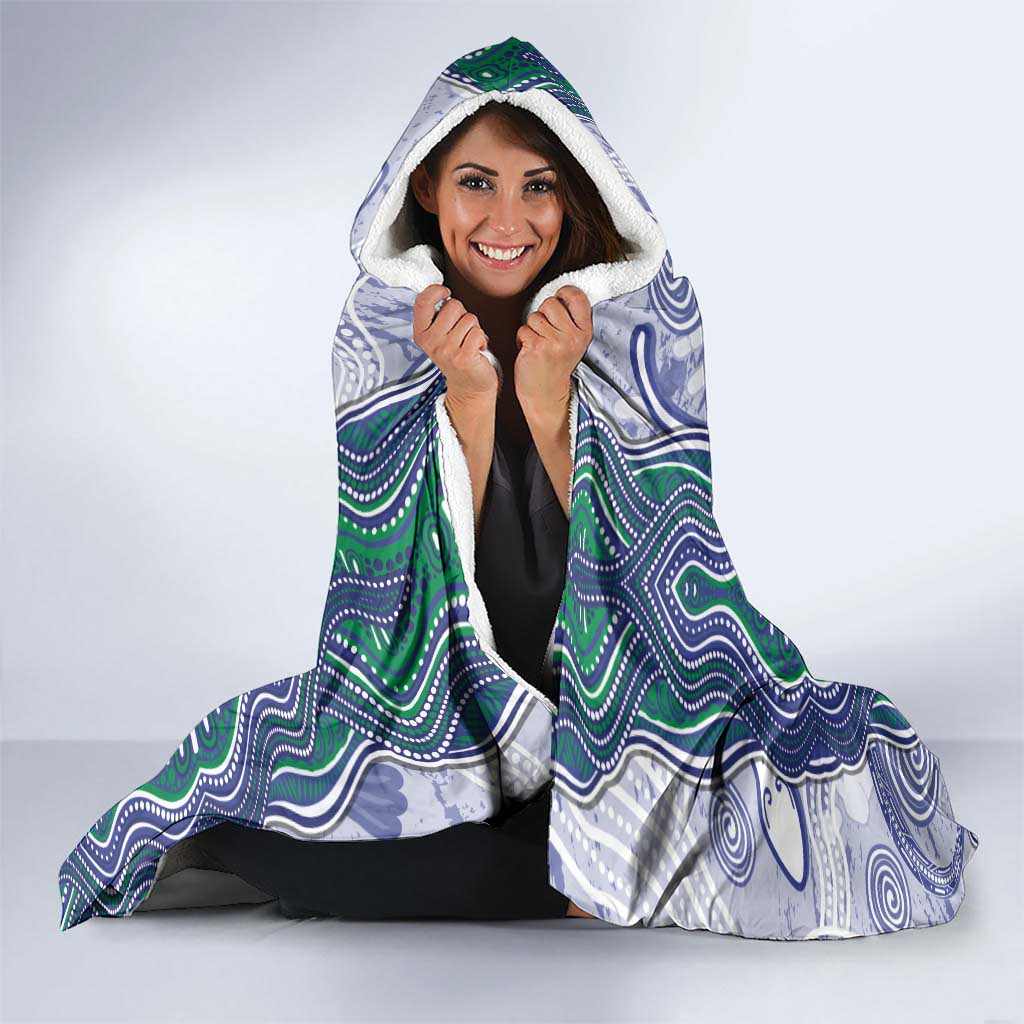 New Zealand Warriors NAIDOC Week 2026 Hooded Blanket First Nations of Australia Aboriginal Mascot Rugby
