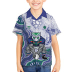 New Zealand Warriors NAIDOC Week 2026 Kid Hawaiian Shirt First Nations of Australia Aboriginal Mascot Rugby