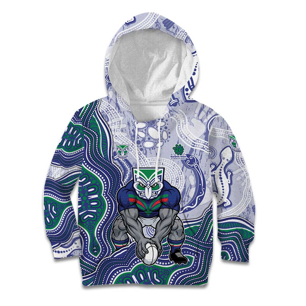 New Zealand Warriors NAIDOC Week 2026 Kid Hoodie First Nations of Australia Aboriginal Mascot Rugby