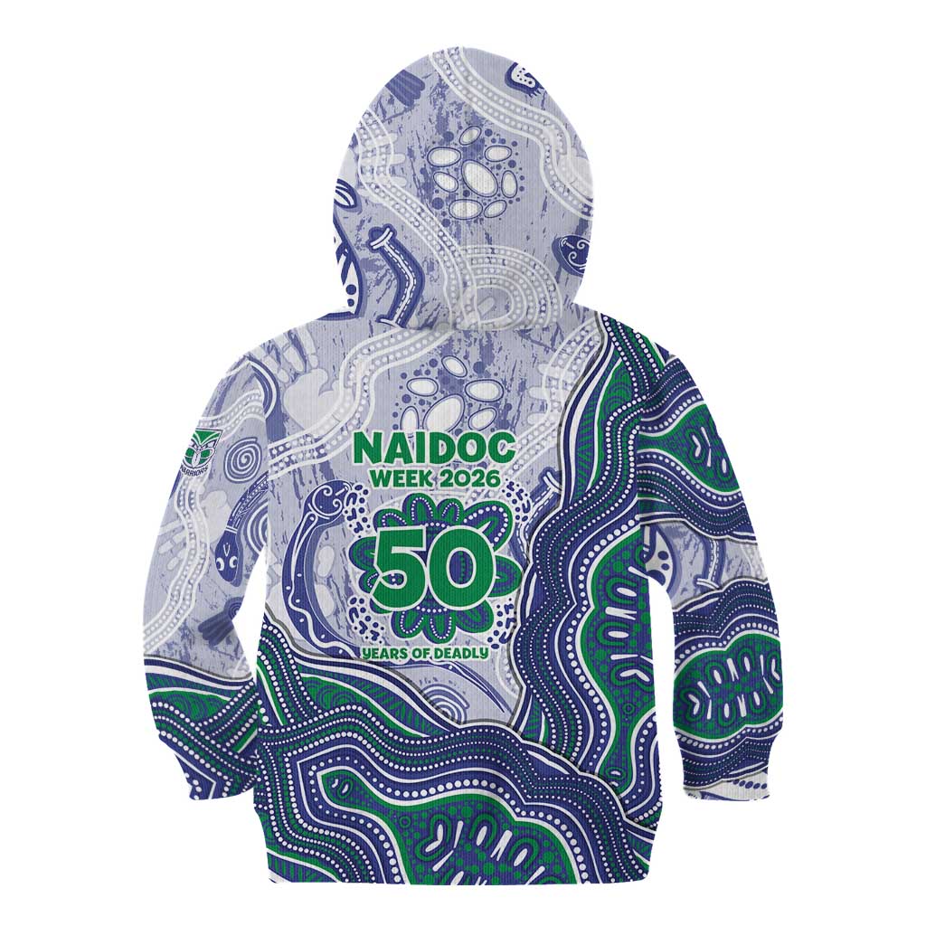 New Zealand Warriors NAIDOC Week 2026 Kid Hoodie First Nations of Australia Aboriginal Mascot Rugby
