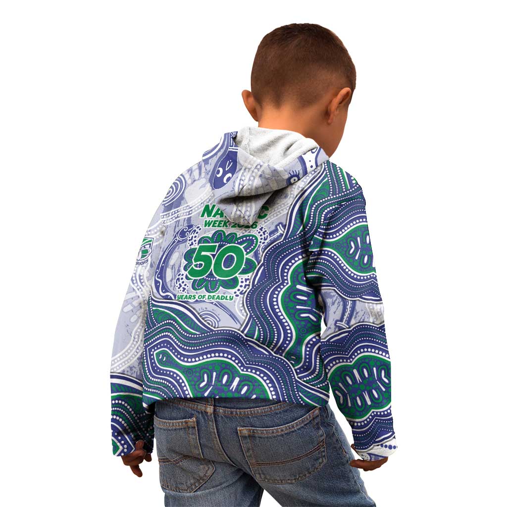 New Zealand Warriors NAIDOC Week 2026 Kid Hoodie First Nations of Australia Aboriginal Mascot Rugby