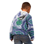 New Zealand Warriors NAIDOC Week 2026 Kid Hoodie First Nations of Australia Aboriginal Mascot Rugby