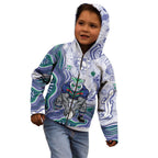 New Zealand Warriors NAIDOC Week 2026 Kid Hoodie First Nations of Australia Aboriginal Mascot Rugby