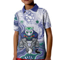 New Zealand Warriors NAIDOC Week 2026 Kid Polo Shirt First Nations of Australia Aboriginal Mascot Rugby