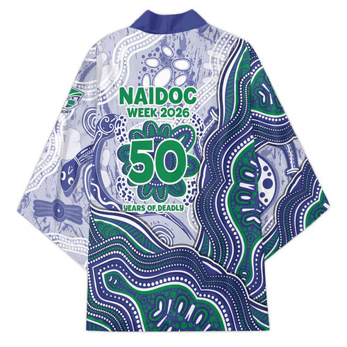 New Zealand Warriors NAIDOC Week 2026 Kimono First Nations of Australia Aboriginal Mascot Rugby