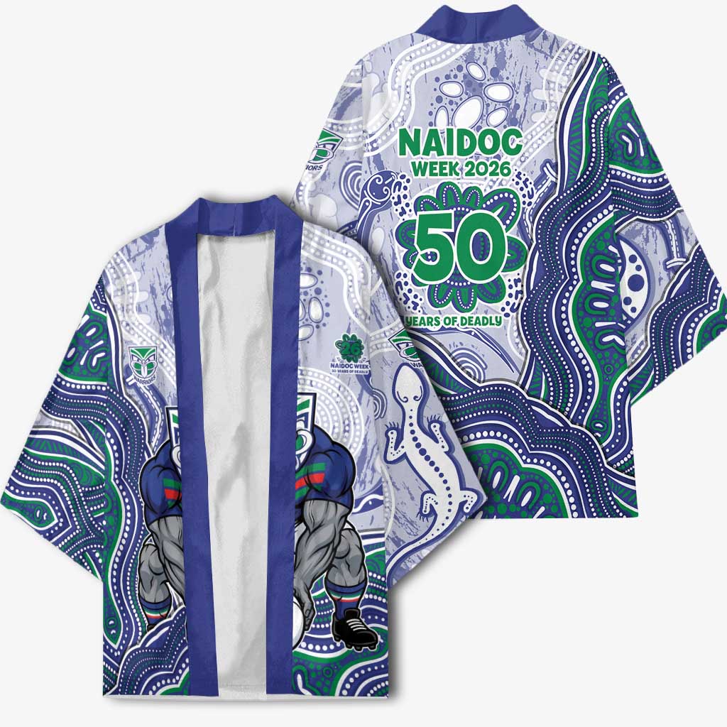 New Zealand Warriors NAIDOC Week 2026 Kimono First Nations of Australia Aboriginal Mascot Rugby