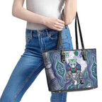 New Zealand Warriors NAIDOC Week 2026 Leather Tote Bag First Nations of Australia Aboriginal Mascot Rugby