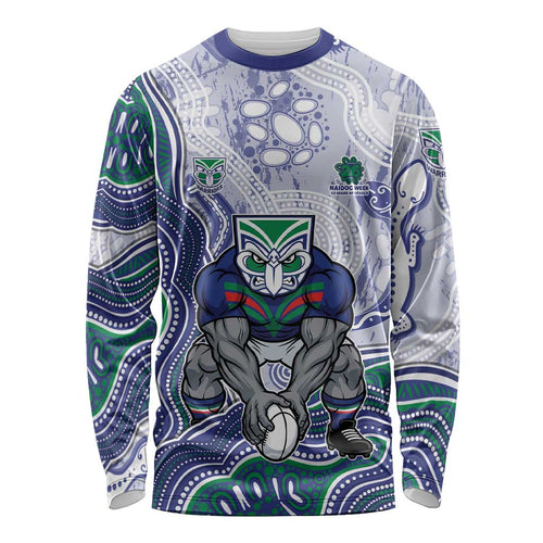 New Zealand Warriors NAIDOC Week 2026 Long Sleeve Shirt First Nations of Australia Aboriginal Mascot Rugby
