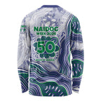 New Zealand Warriors NAIDOC Week 2026 Long Sleeve Shirt First Nations of Australia Aboriginal Mascot Rugby