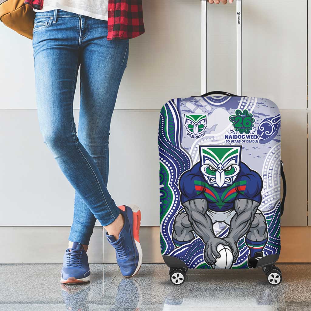New Zealand Warriors NAIDOC Week 2026 Luggage Cover First Nations of Australia Aboriginal Mascot Rugby