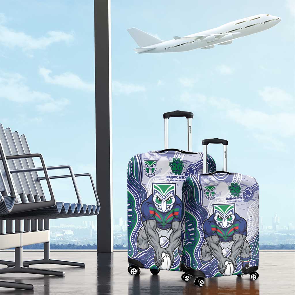 New Zealand Warriors NAIDOC Week 2026 Luggage Cover First Nations of Australia Aboriginal Mascot Rugby