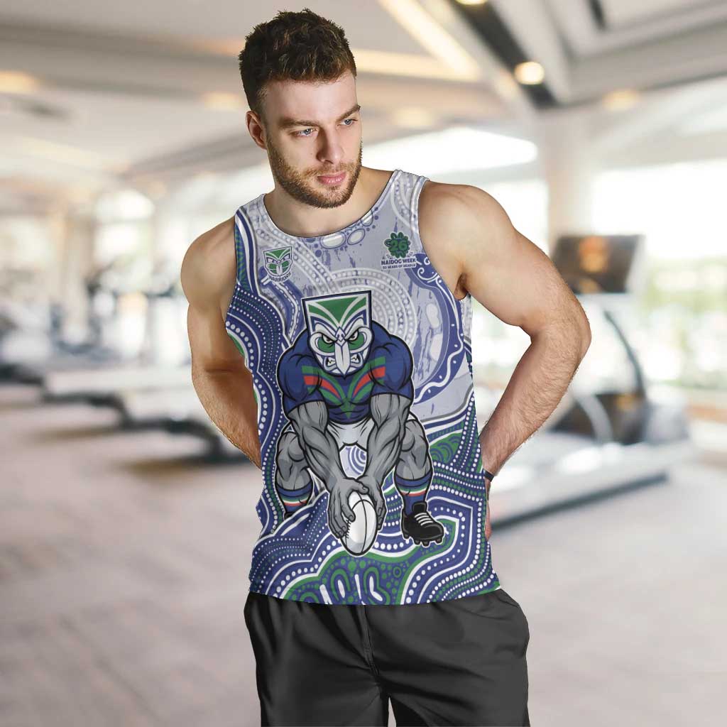 New Zealand Warriors NAIDOC Week 2026 Men Tank Top First Nations of Australia Aboriginal Mascot Rugby