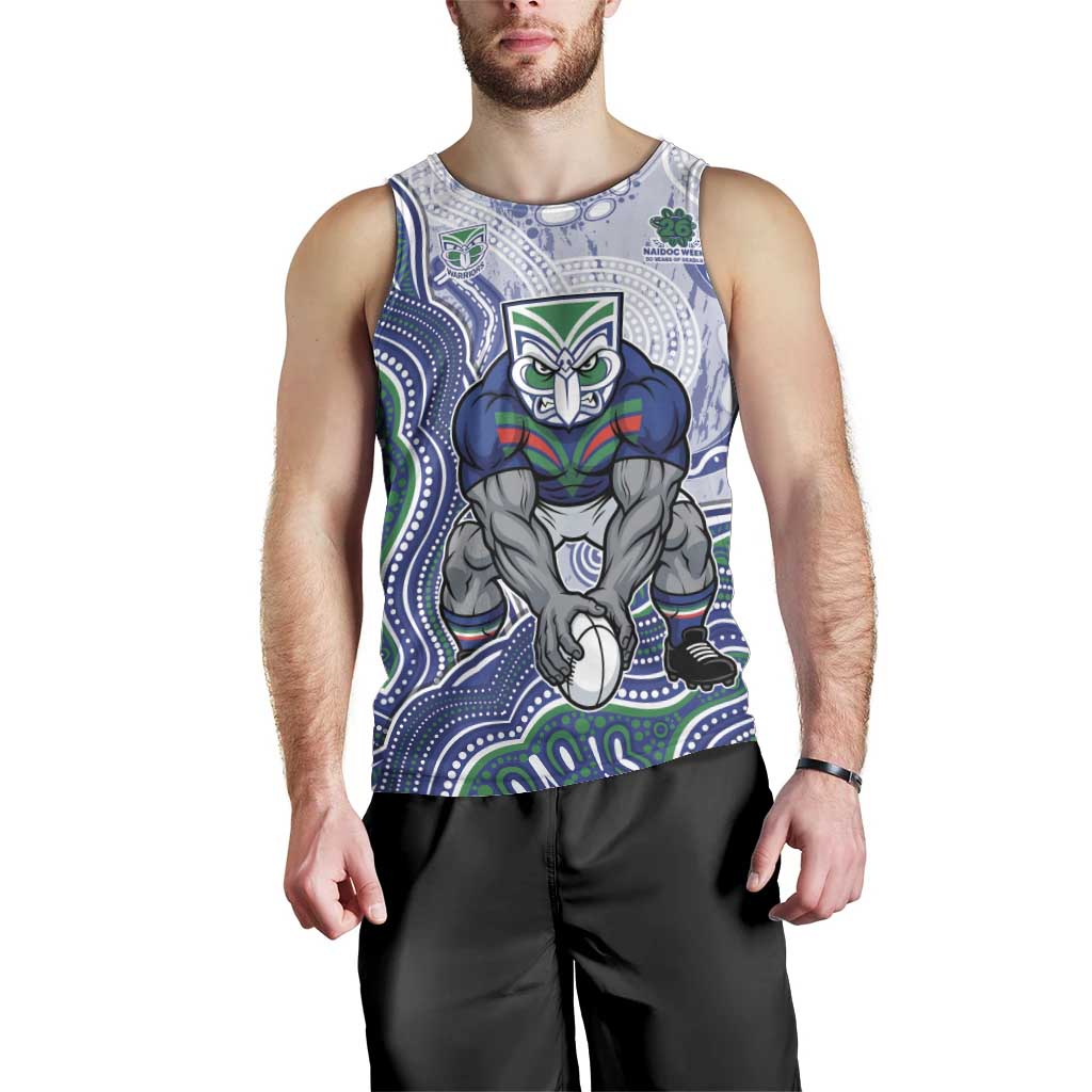 New Zealand Warriors NAIDOC Week 2026 Men Tank Top First Nations of Australia Aboriginal Mascot Rugby